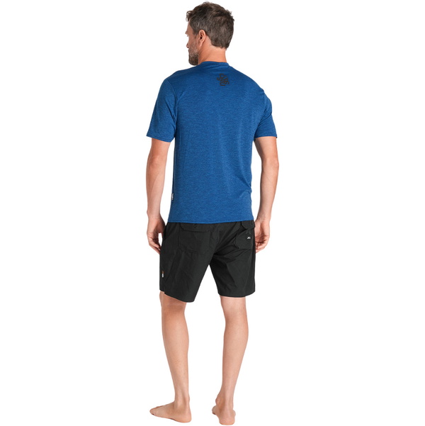 2026 C-Skins Hommes Nuwave T-shirt De Surf Anti-UV à Manches Courtes C-NLYSURFM - Deep Blue